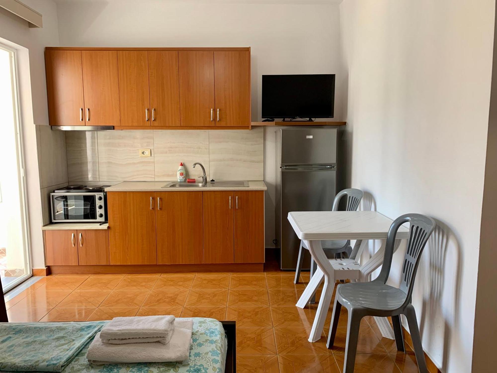 Apartmán Vaso Apts Sarandë Exteriér fotografie